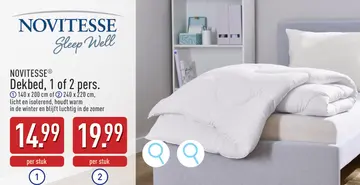 Aanbieding: Dekbed, 1 of 2 pers.