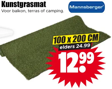 Aanbieding: Kunstgrasmat