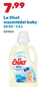Promotie: Wasmiddel baby