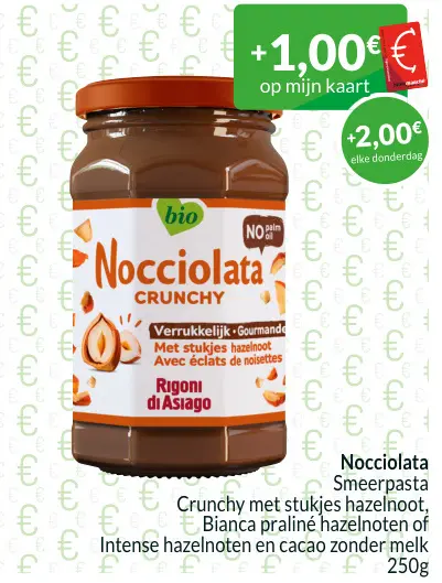 Promotie: Nocciolata Smeerpasta