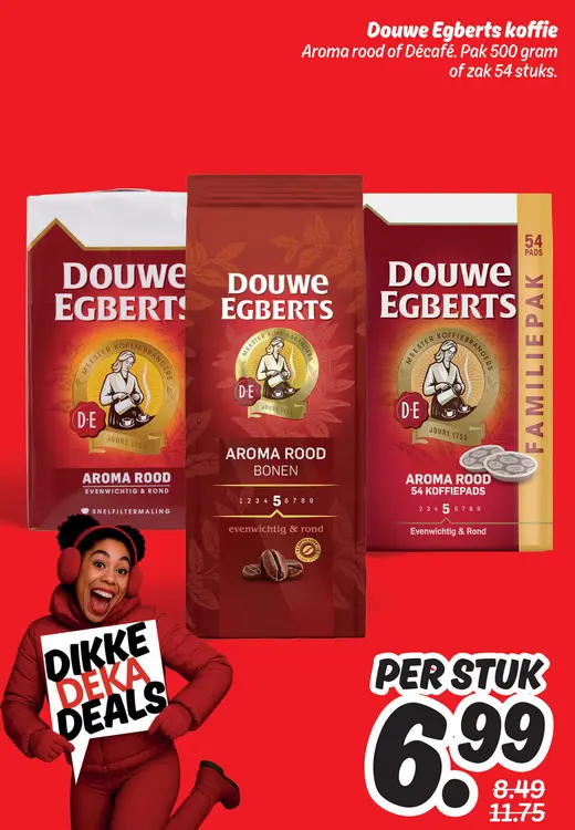 Aanbieding: Douwe Egberts koffie
