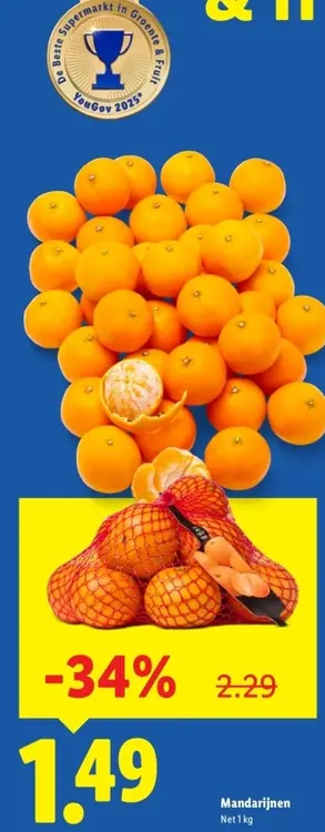 Aanbieding: Mandarijnen