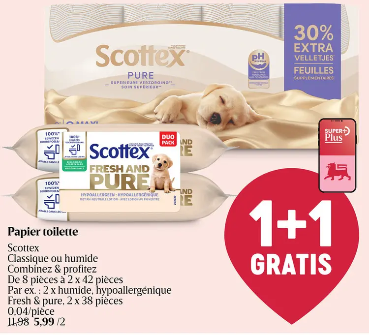 Offre: Papier toilette