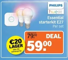 Aanbieding: Essential starterkit E27