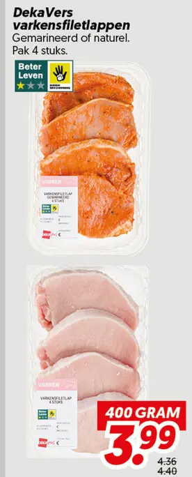 Varkensfiletlappen