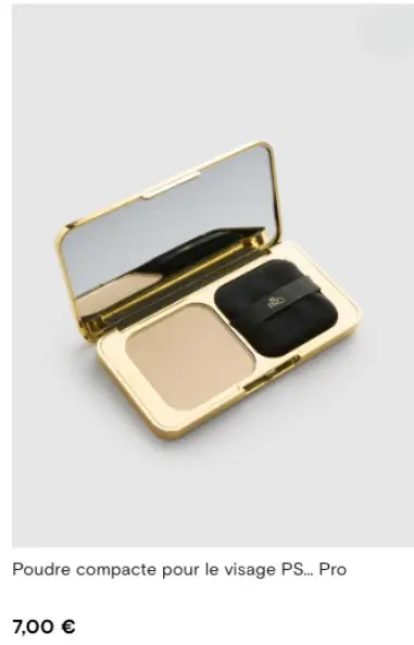 Offre: Poudre compacte pour le visage PS... Pro