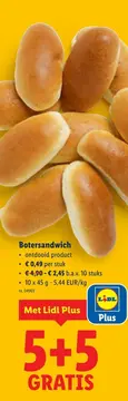 Aanbieding: Botersandwich
