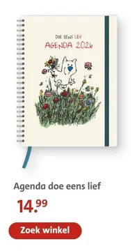 Aanbieding: Agenda doe eens lief