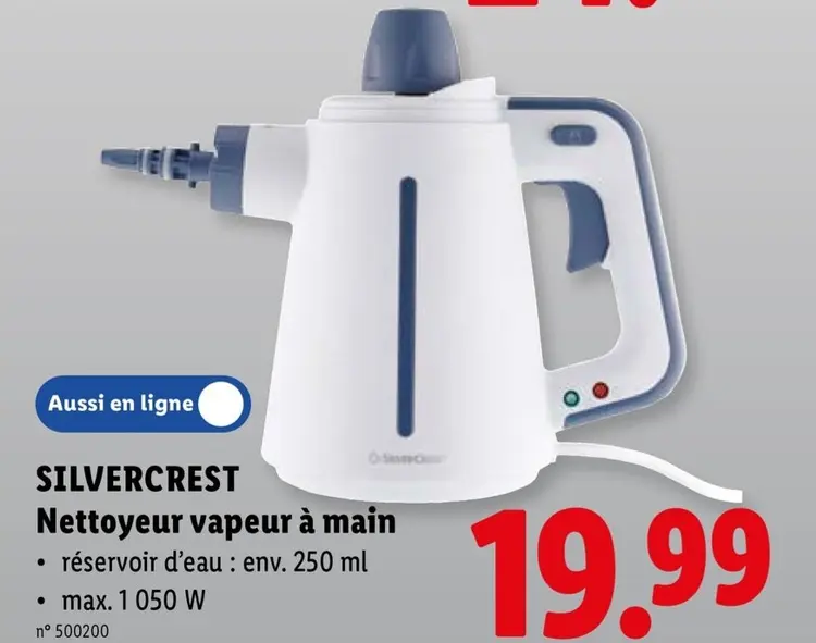 Offre: Nettoyeur vapeur à main