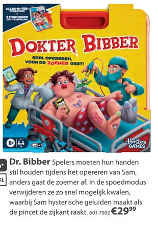 Aanbieding: Spel Dr. Bibber refresh