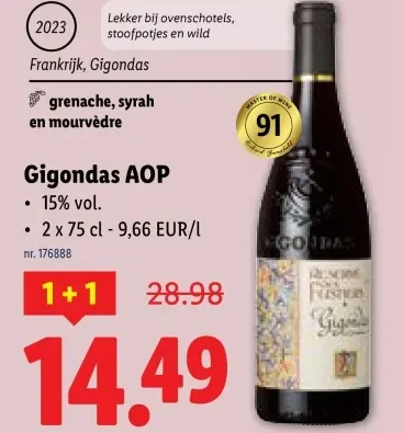 Aanbieding: Gigondas AOP