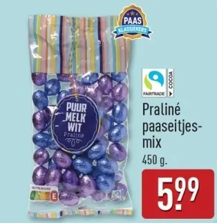 Aanbieding: Praliné paaseitjes-mix