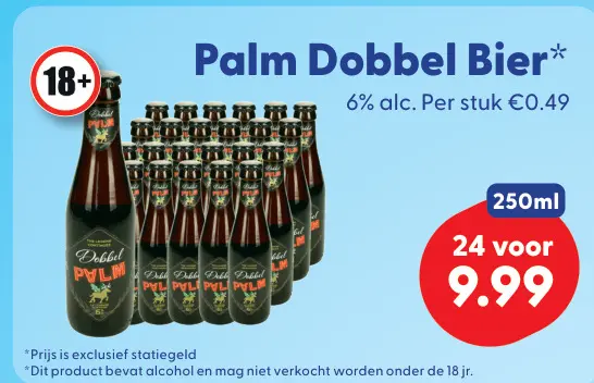 Aanbieding: Palm Dobbel Bier