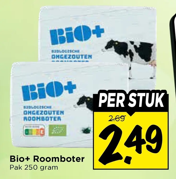 Aanbieding: Bio+ Roomboter
