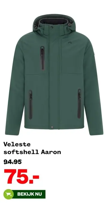 Aanbieding: Veleste softshell Aaron