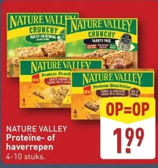 Aanbieding: NATURE VALLEY Proteïne- of haverrepen