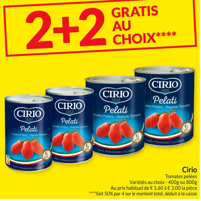 Offre: Tomates pelées