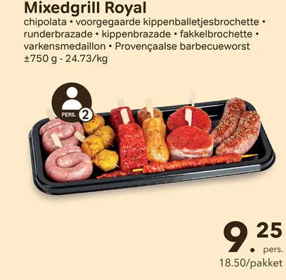 Promotie: Mixedgrill Royal