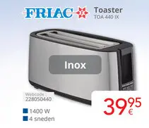 Promotie: Toaster TOA 440 IX