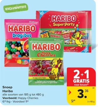 Aanbieding: Snoep Haribo