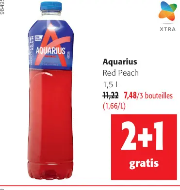 Offre: Aquarius Red Peach