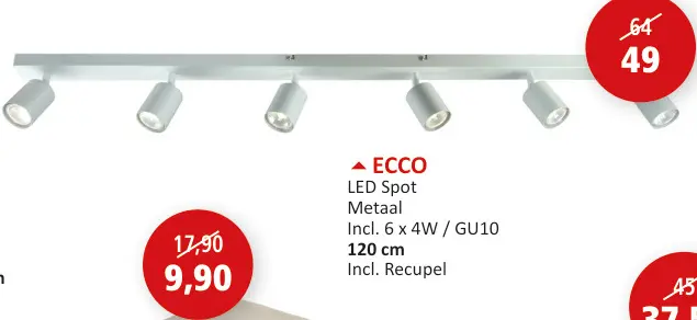 Promotie: LED Spot Ecco