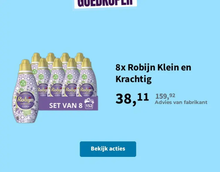 Promotie: Robijn Klein en Krachtig