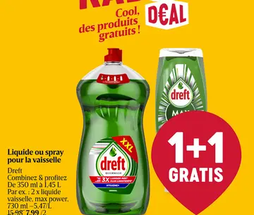 Offre: Spray vaiselle | HDW | 3en1 | Citron