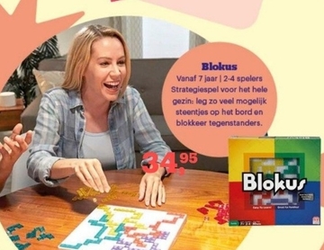 Aanbieding: Mattel Games Blokus - Familie bordspel