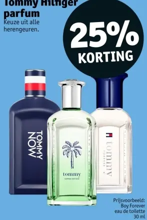 Promotie: Tommy Hilfiger parfum