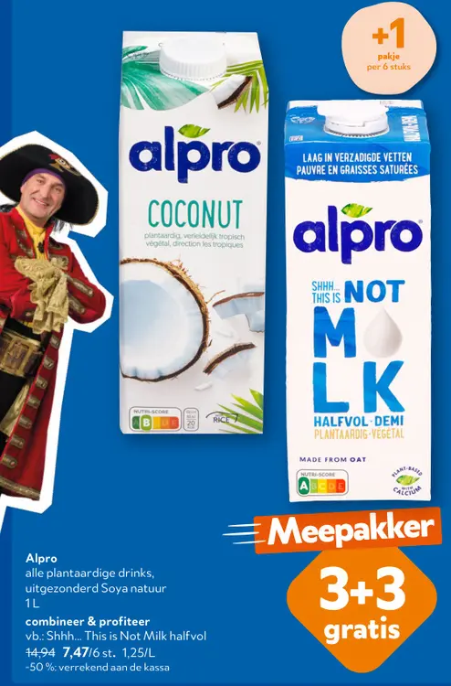 Promotie: Plantaardige drinks, uitgezonderd Soya natuur