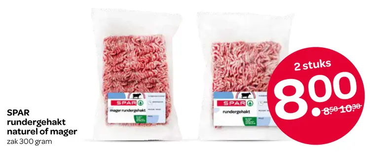 Aanbieding: Rundergehakt naturel of mager