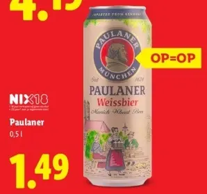 Aanbieding: Paulaner