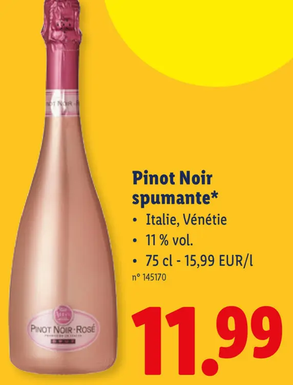 Offre: Pinot Noir spumante