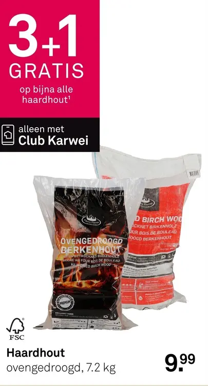 Aanbieding: Haardhout