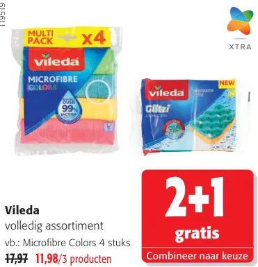Promotie: Vileda volledig assortiment