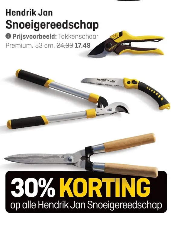 Aanbieding: Snoeigereedschap