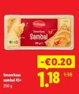 Aanbieding: Smeerkaas sambal 45+