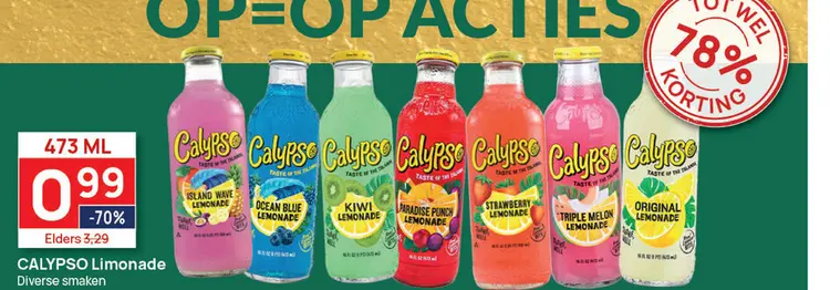 Aanbieding: CALYPSO Limonade