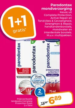Aanbieding: Parodontax mondverzorging