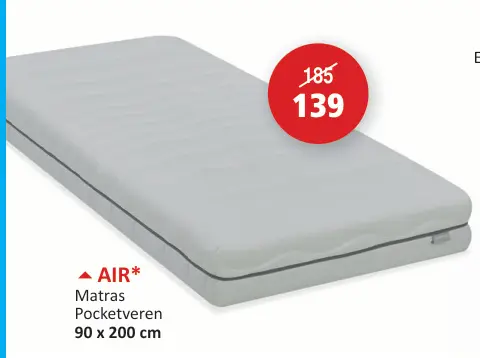 Promotie: Matras Pocketveren