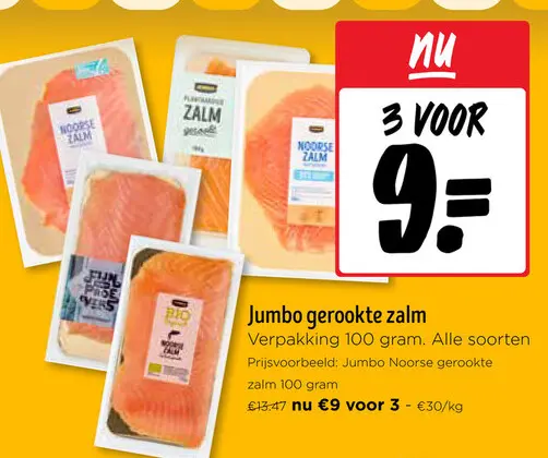 Promotie: gerookte zalm