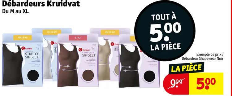 Offre: Débardeurs
