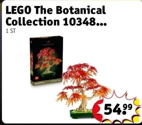 Offre: LEGO The Botanical Collection 10348 Japanse Esdoorn Bonsaiboompje
