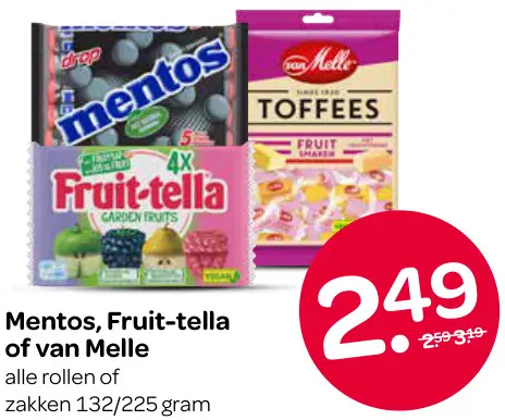 Aanbieding: Rollen of zakken