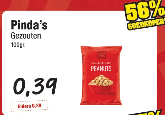 Aanbieding: Pinda's
