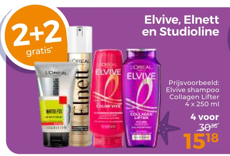 Aanbieding: Elvive, Elnett en Studioline