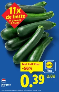 Aanbieding: Courgette