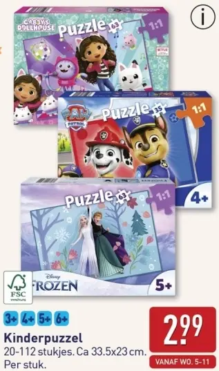 Aanbieding: Kinderpuzzel