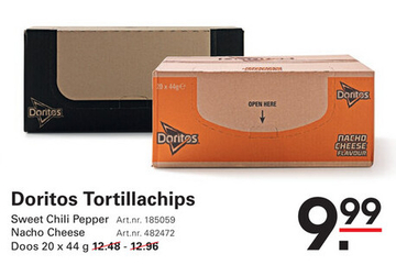 Aanbieding: Doritos Tortillachips